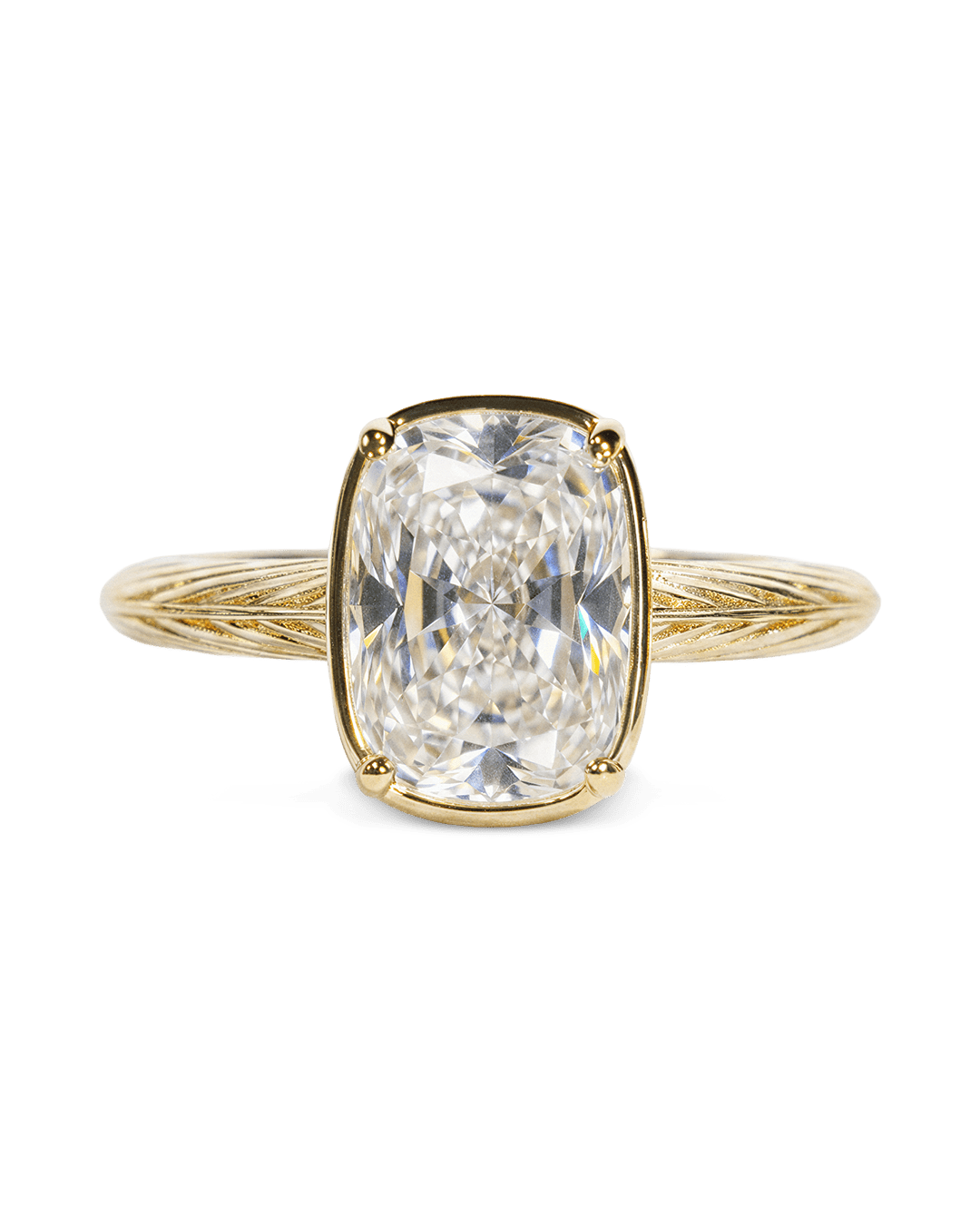Sterling Silver Elongated Cushion Cocktail Ring 4ct & 8ct