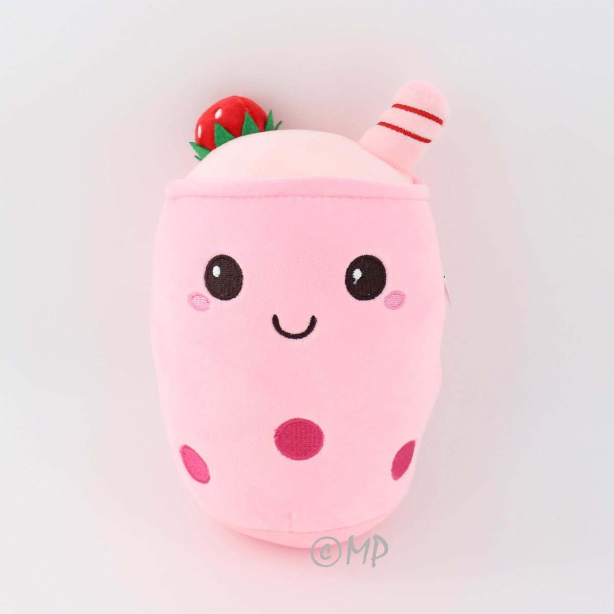 Kawaii Bubble Tea Plushie Strawberry Matcha Boba Toy Gift