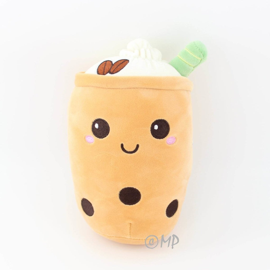 Kawaii Bubble Tea Plushie Strawberry Matcha Boba Toy Gift